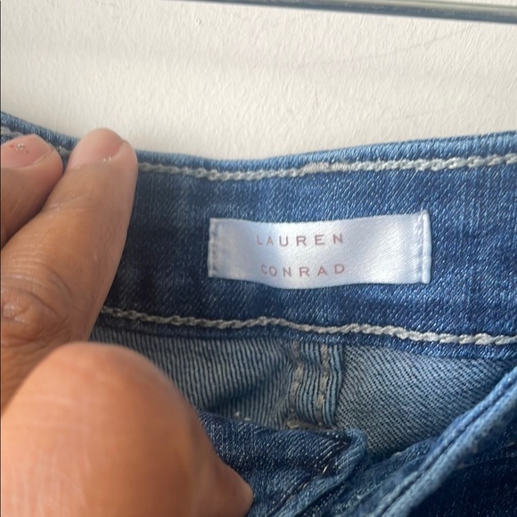 COPY - LC Lauren Conrad Blue Straight Leg Jeans - Picture 2 of 10